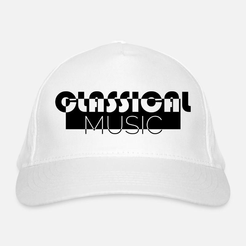 classical music classical music icon icon Logo Organic Baseball Cap