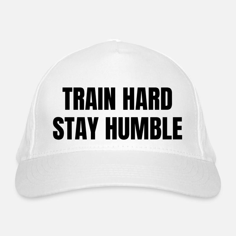 Train hard Organic Baseball Cap