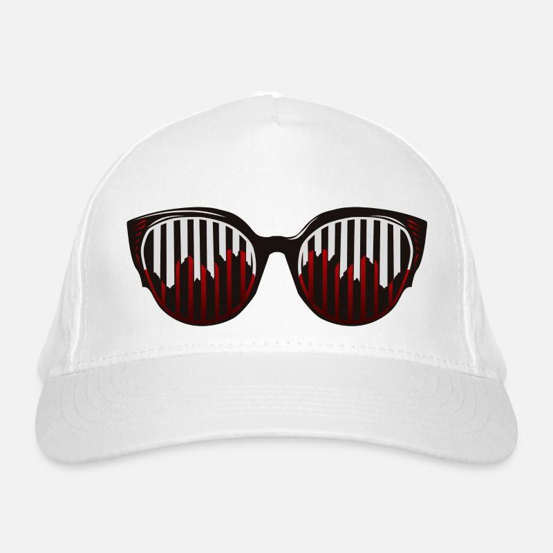 fun cool sunglasses 6 B Organic Baseball Cap