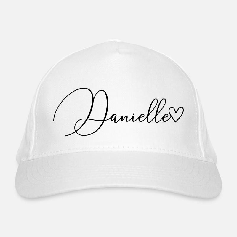 Danielle Name Vorname Mädchen Bio-Baseballkappe