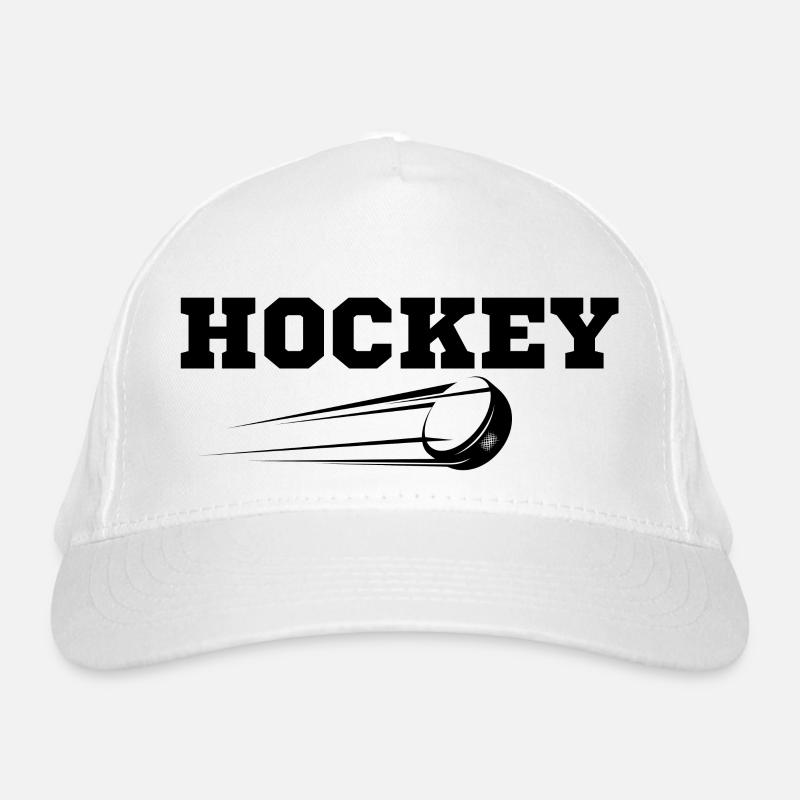 Hockey originelle Geschenkidee Bio-Baseballkappe