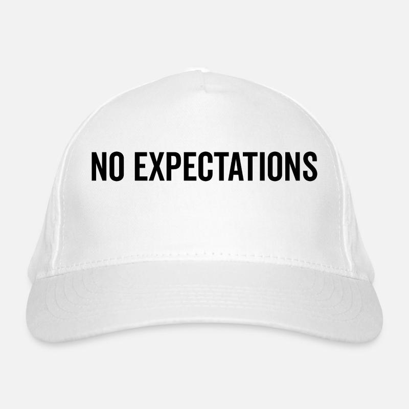 No Expectations Organic Baseball Cap