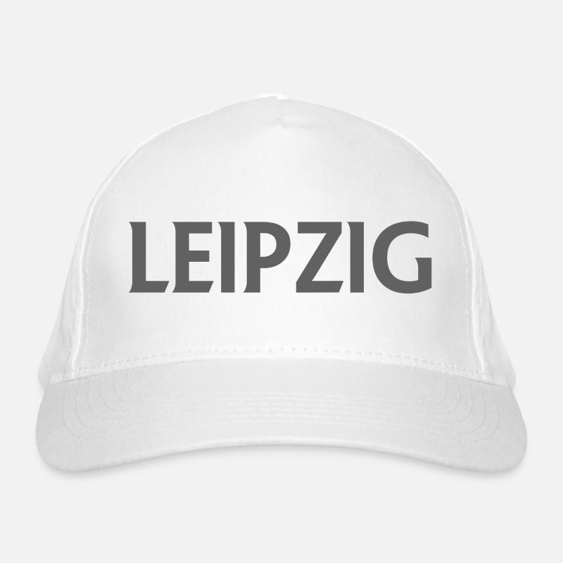 Leipzig – Deutschland Textdesign Bio-Baseballkappe