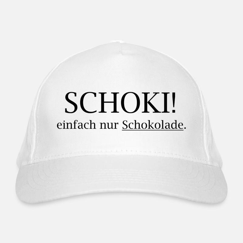 CHOCOLAT ! Juste du chocolat Casquette classique bio