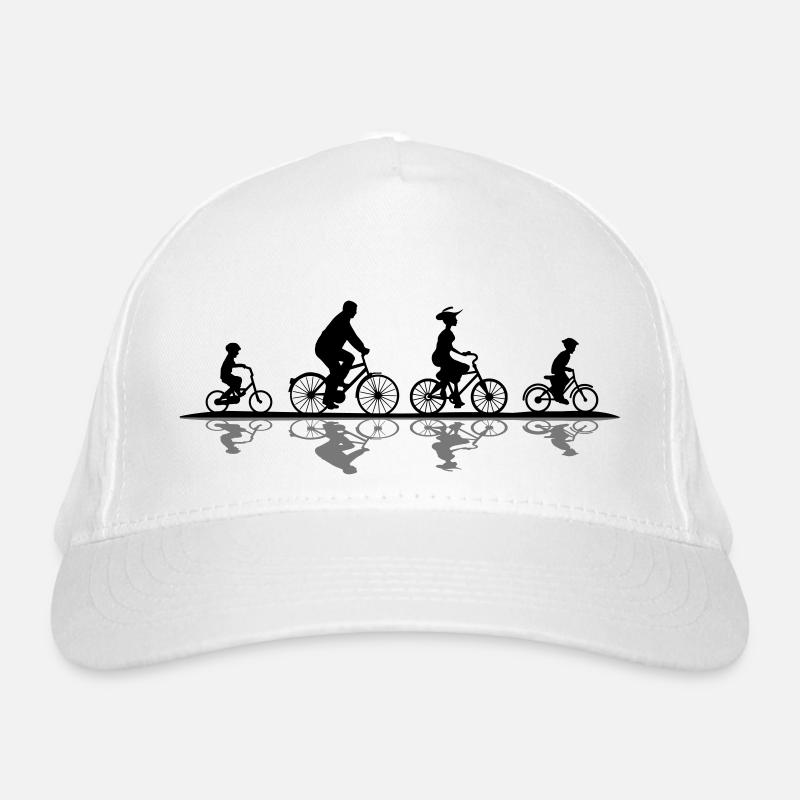 Freizeit - Radfahrer Bio-Baseballkappe
