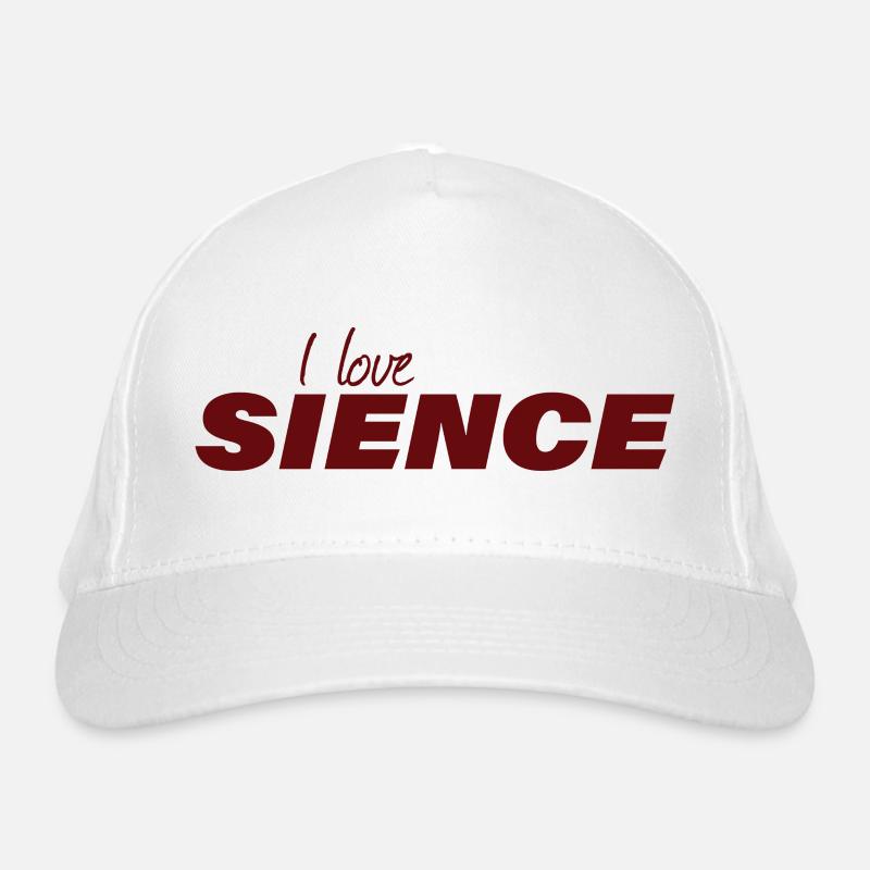 I LOVE SCIENCE Bio-Baseballkappe