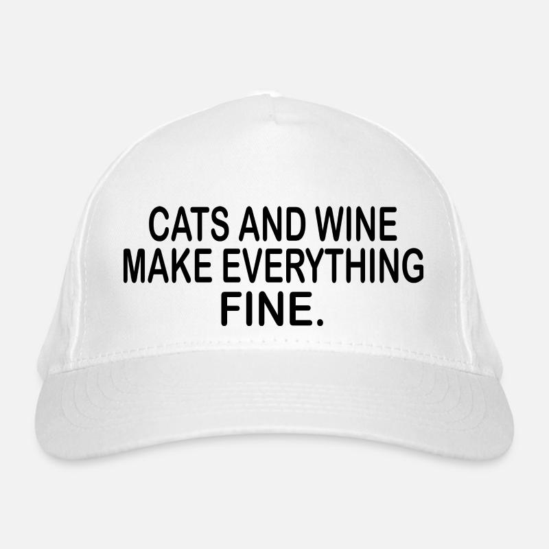 Cat Katze Organic Baseball Cap