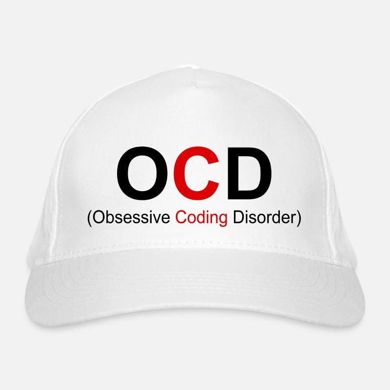 OCD Obsessive Coding Dissorder Programming Program Bio-Baseballkappe