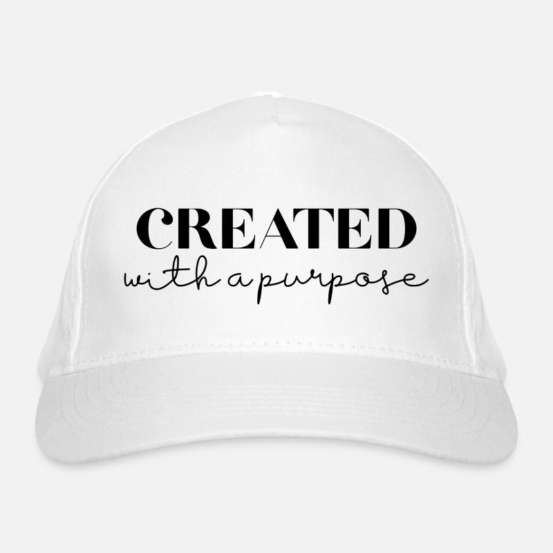 Créé dans un but précis Casquette classique bio