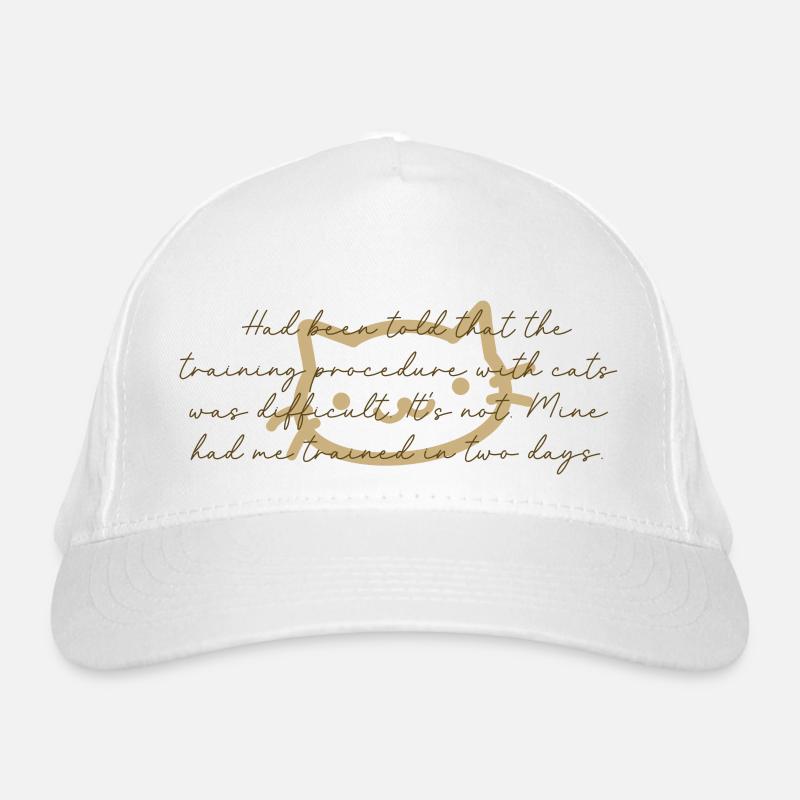 Cat Training Organic Baseball Cap