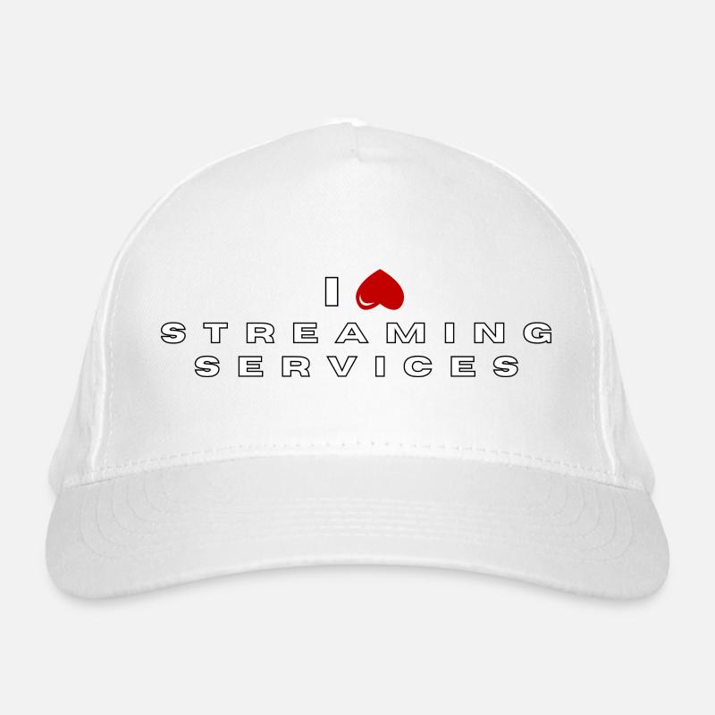 Je déteste les services de streaming Casquette classique bio