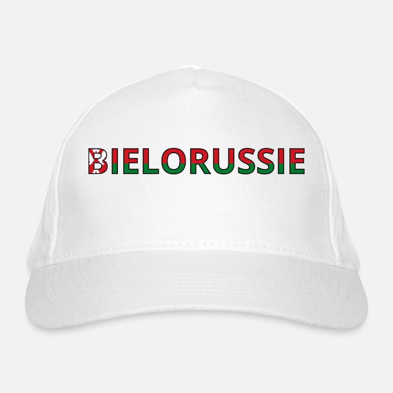 Flagge von Belarus Bio-Baseballkappe