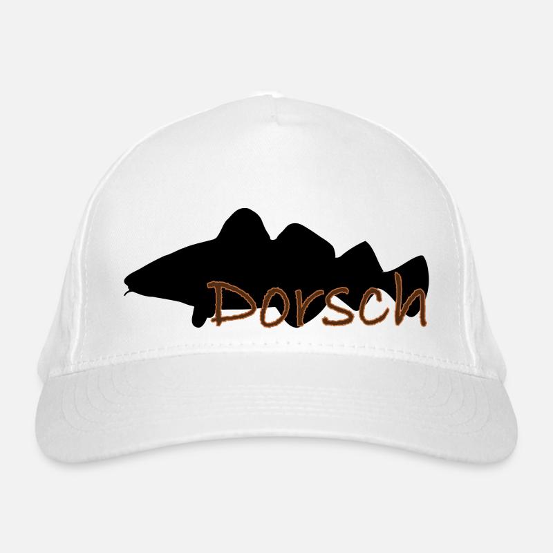 Cod black Organic Baseball Cap