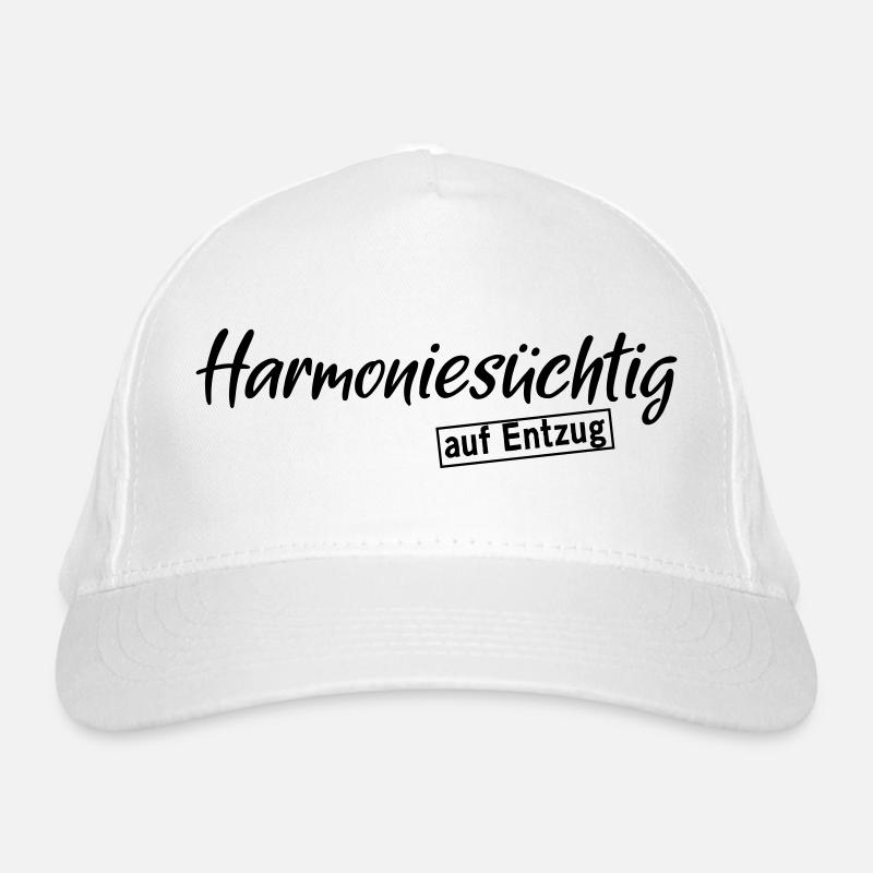 Harmoniesuechtig Bio-Baseballkappe