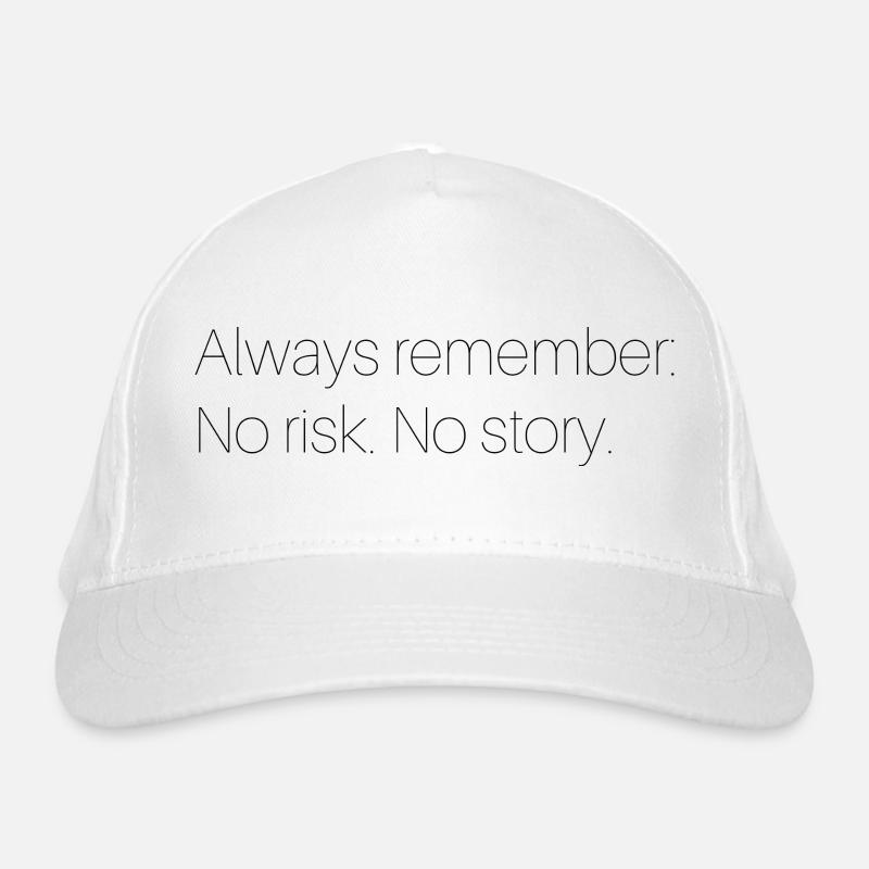 Motivierender Spruch  Bio-Baseballkappe