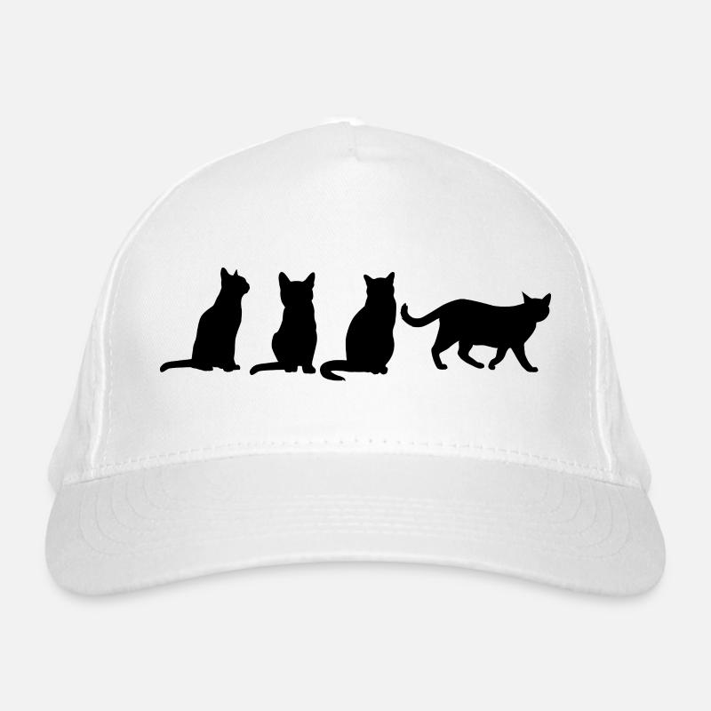feline Organic Baseball Cap