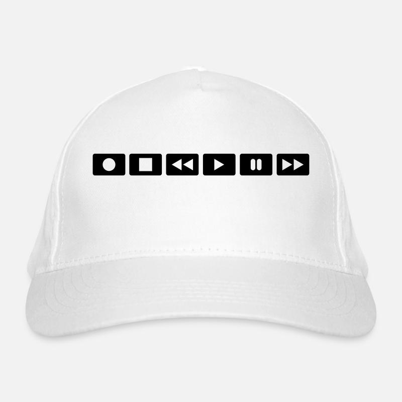 Video Tasten Bio-Baseballkappe