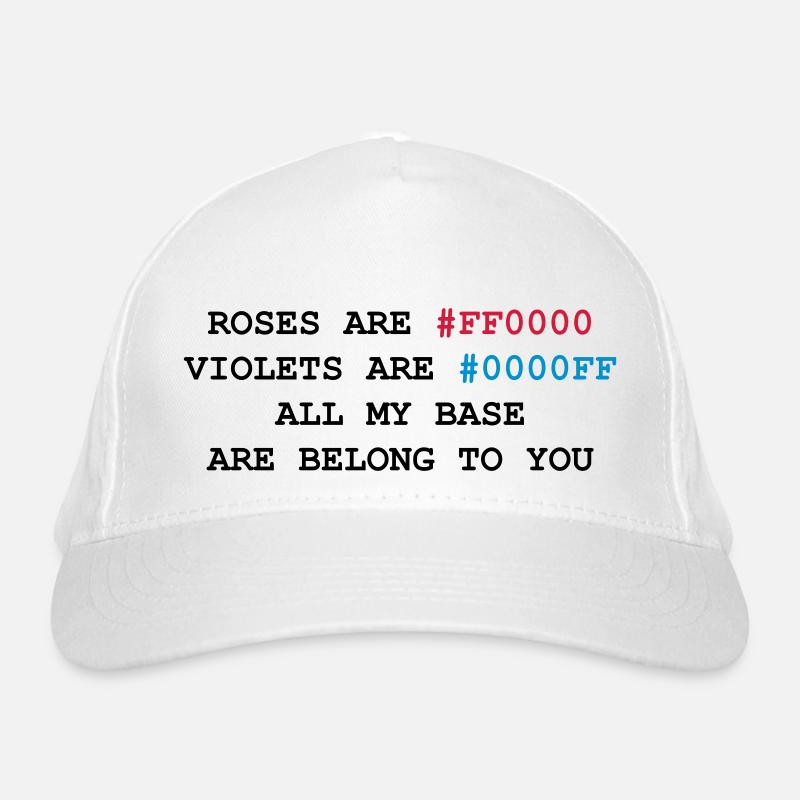 Humour nerd: Lettre d amour Casquette classique bio