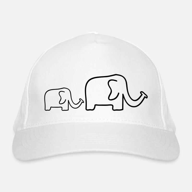 elephant Organic Baseball Cap
