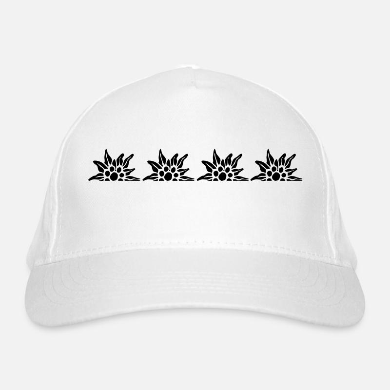 edelweiss Bio-Baseballkappe