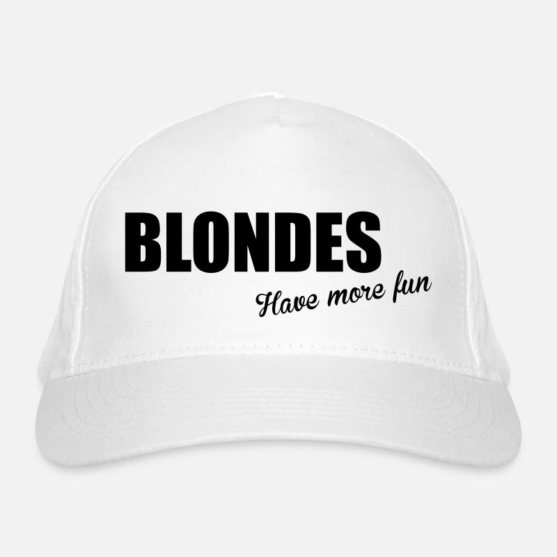 Blondes Organic Baseball Cap