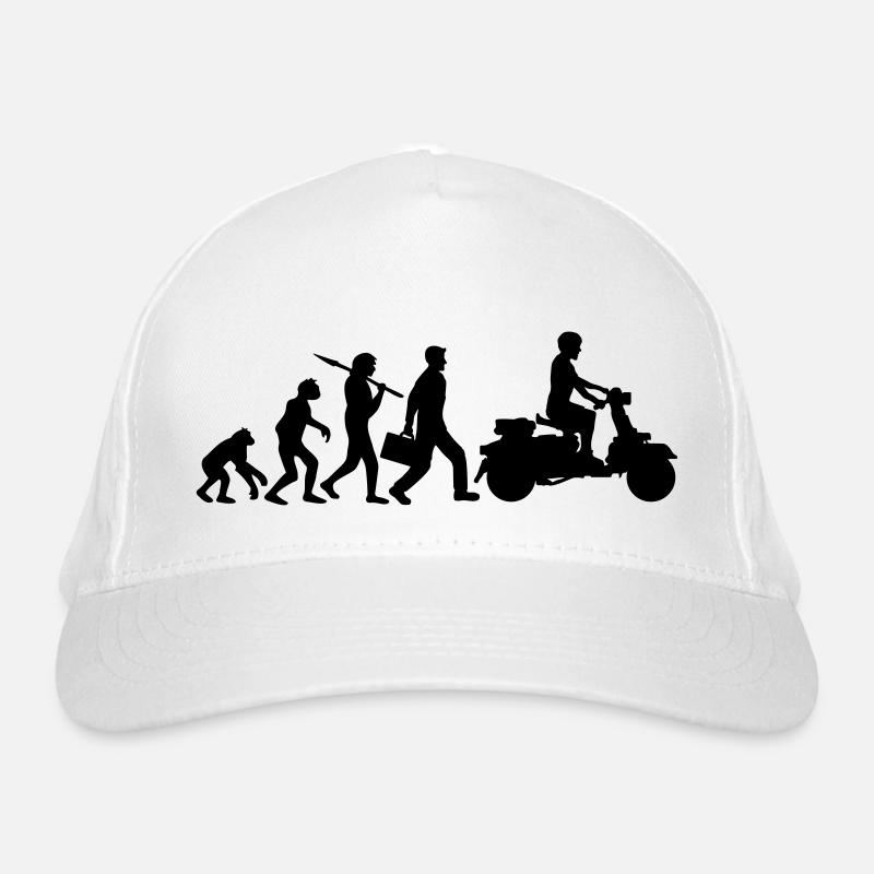 cool fahrzeug motor evolution elektrorolle Bio-Baseballkappe