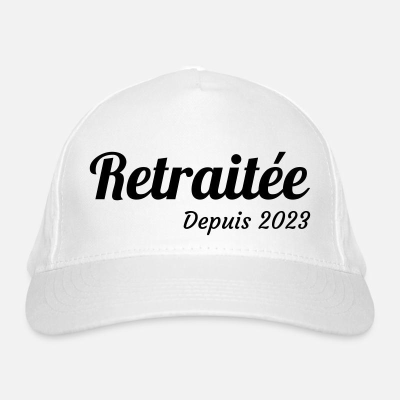 Retirement Retired Ruhestand Retraite Retraitée Organic Baseball Cap