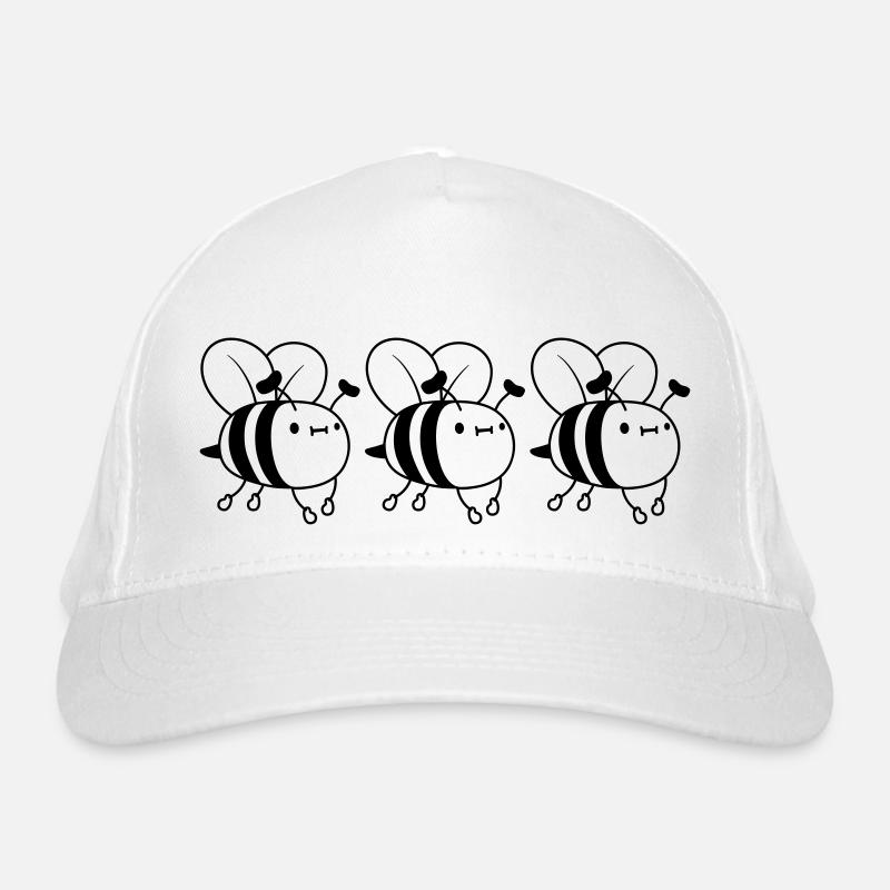 Team Bienen Design Bio-Baseballkappe