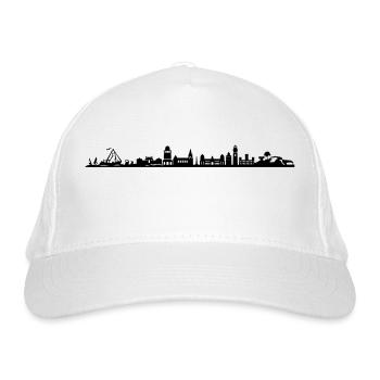 Skyline - Insel Rügen - Bio-Baseballkappe - Weiß - Vorne