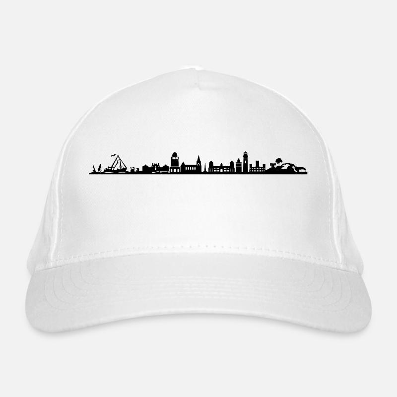 Skyline - Insel Rügen Bio-Baseballkappe