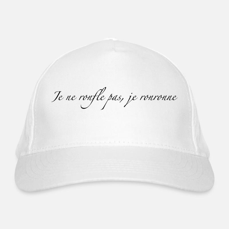 Je ne ronfle pas Casquette classique bio
