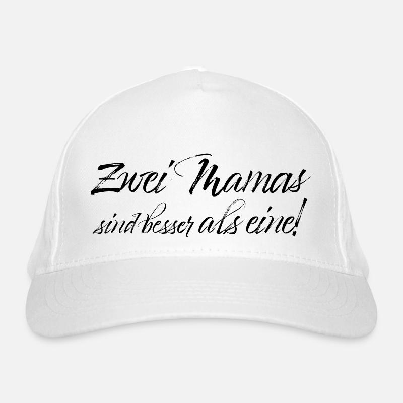 Zwei Mamas sind besser als eine Bio-Baseballkappe