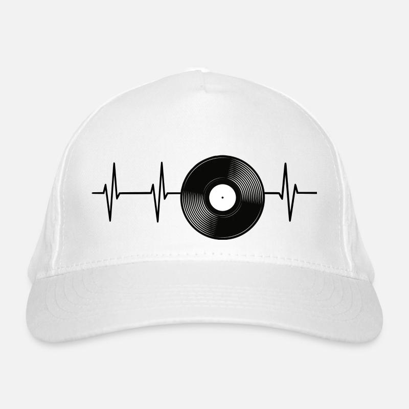 Heart Rate Record Organic Baseball Cap