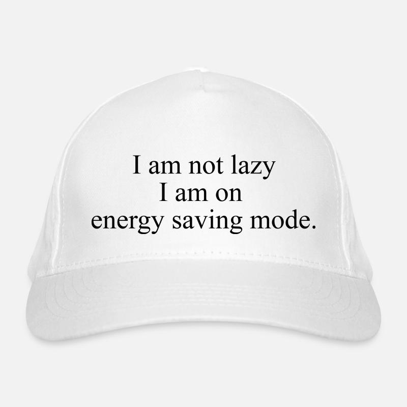 Lazy time! Bio-Baseballkappe