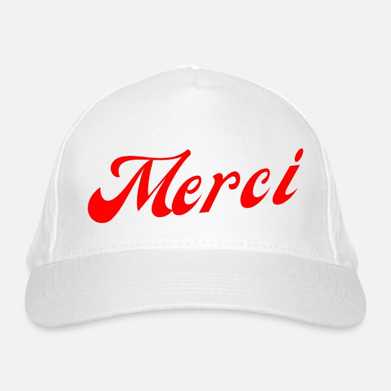 Merci Casquette classique bio