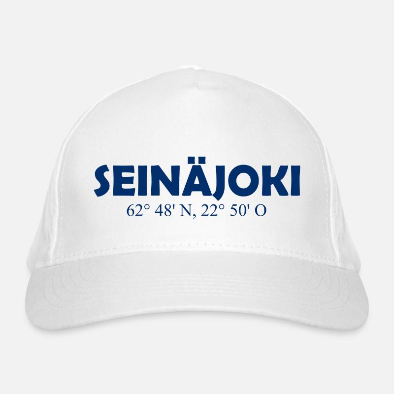 Seinäjoki - Finlande - Coordonnées - Longitude Casquette classique bio