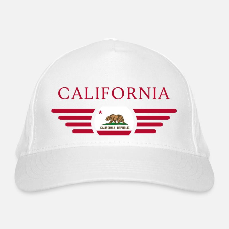 California U.S. State Organic Baseball Cap