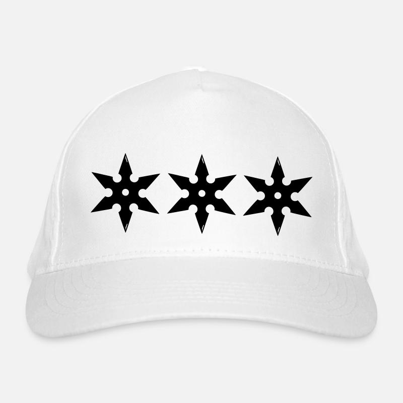 Ninja Stars Organic Baseball Cap
