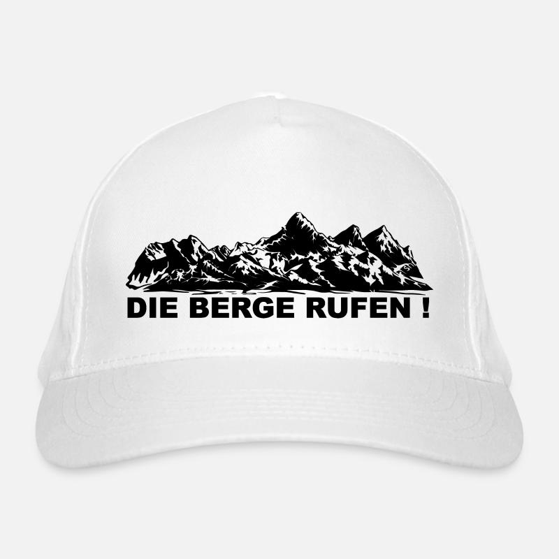 Les montagnes vous appellent - (4) Casquette classique bio