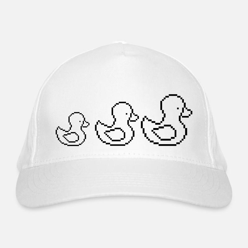 Canards pixellisés Casquette classique bio