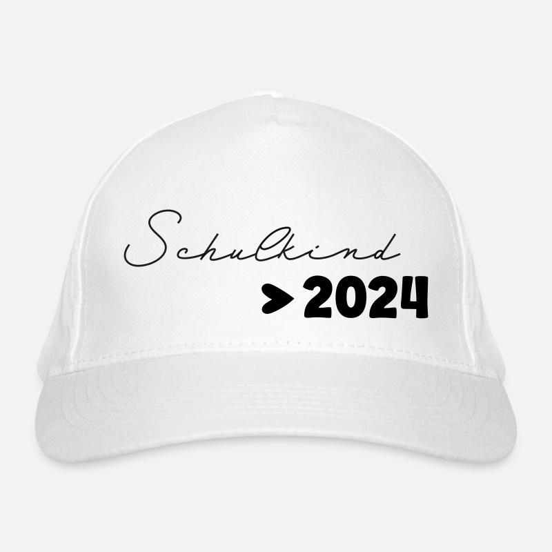 Schulkind 2024 Bio-Baseballkappe