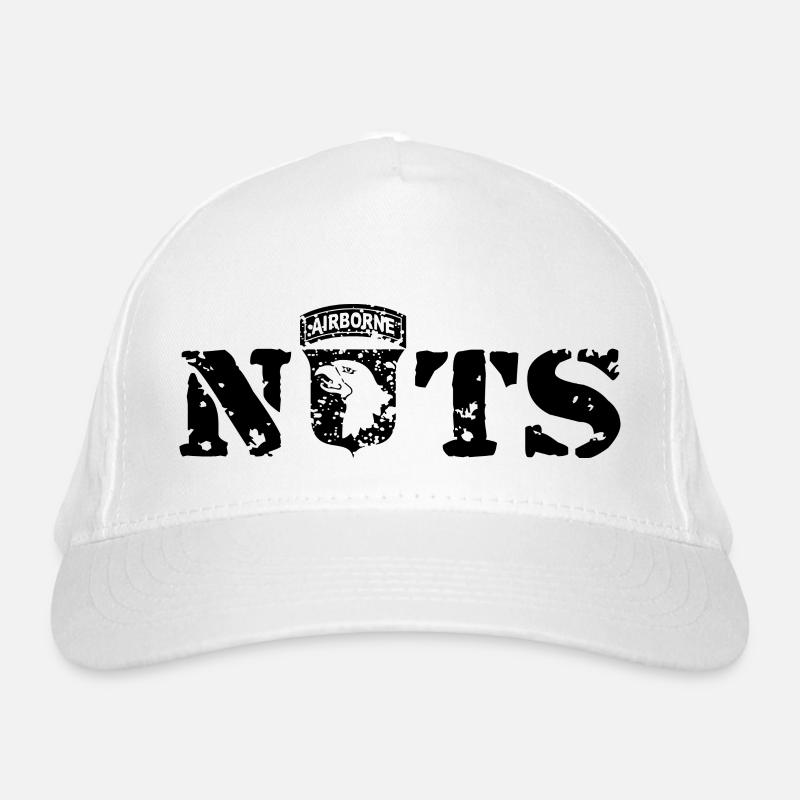 AVM Bastogne NUTS Battle Bulge Bâtards battus Casquette classique bio