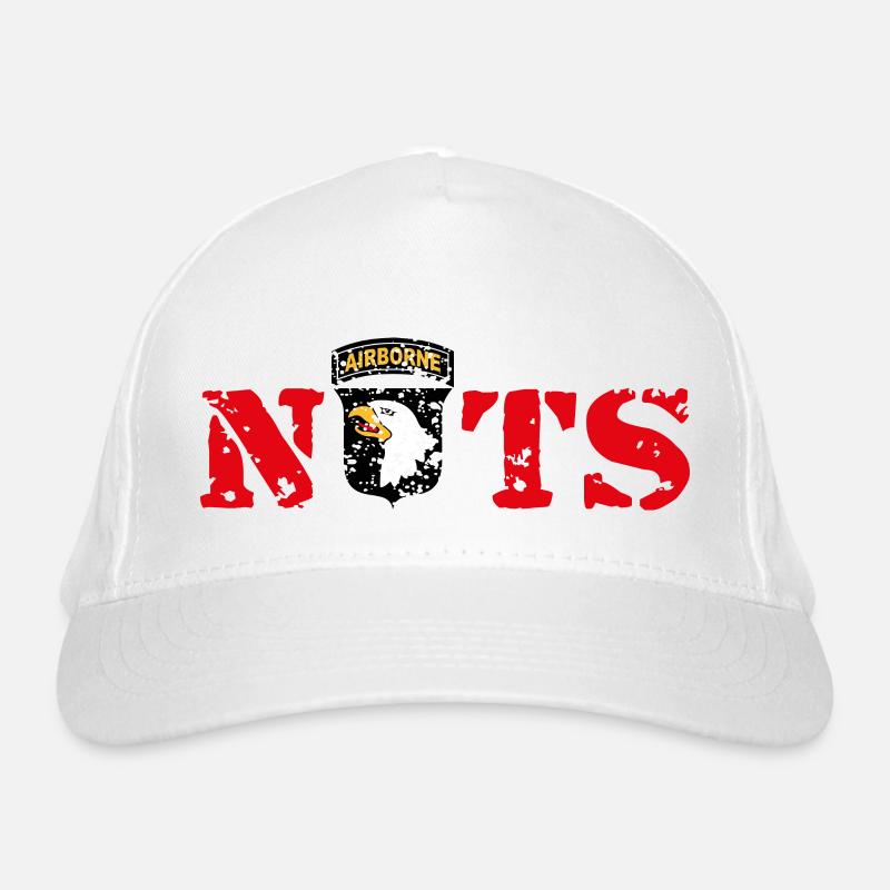 AVM Bastogne NUTS Battle Bulge Battered Bastards Bio-Baseballkappe