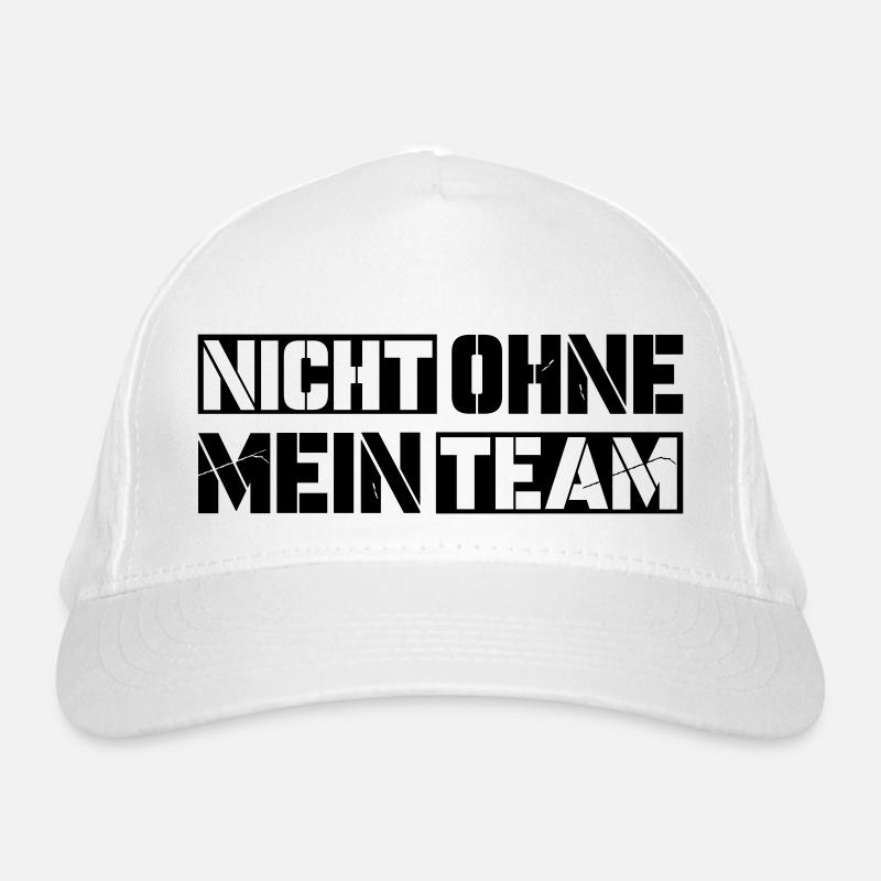 without my team Organic Baseball Cap