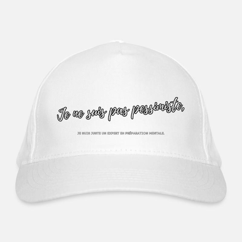 Pessimiste Casquette classique bio