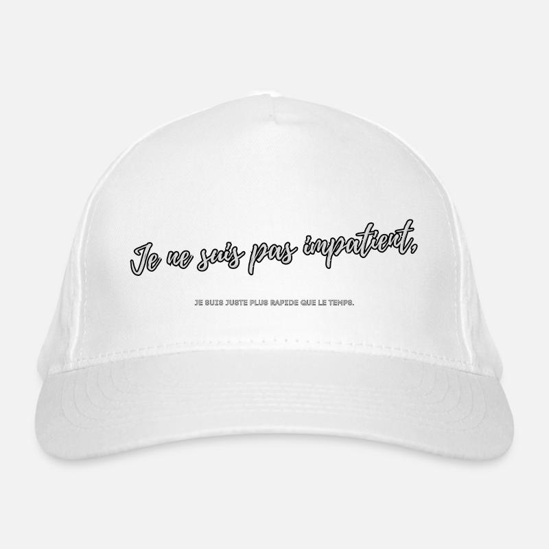 Impatient Casquette classique bio