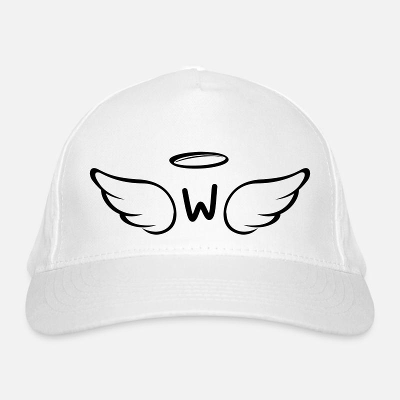 Lettre w ailes d’ange Casquette classique bio