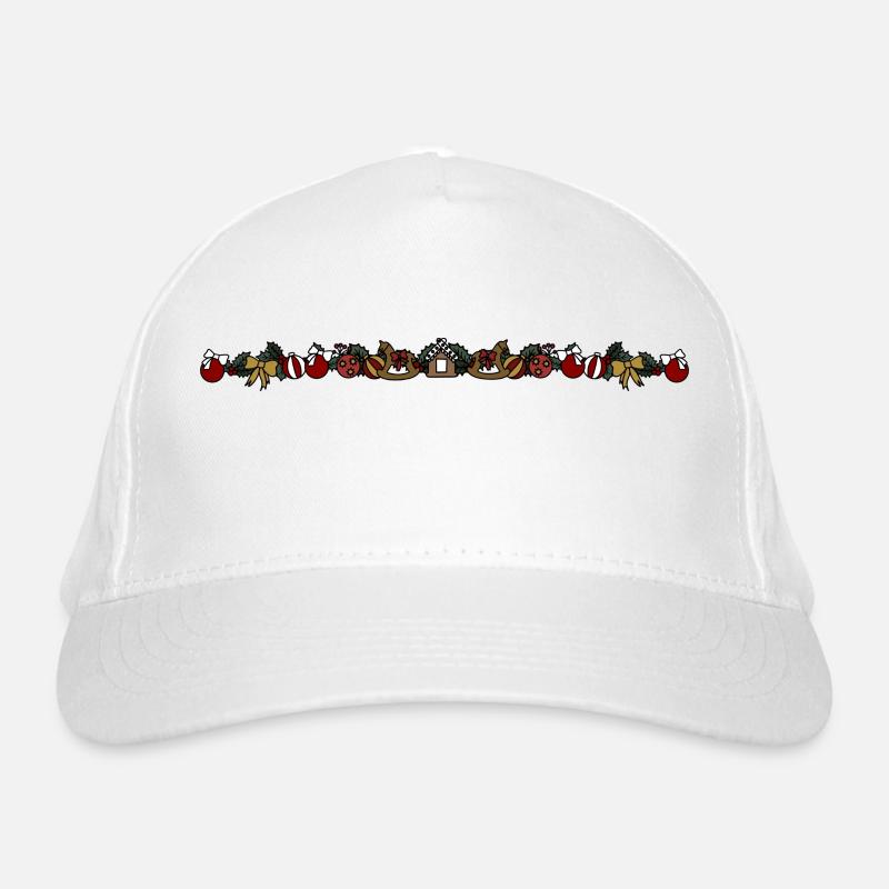 Girlande Bio-Baseballkappe