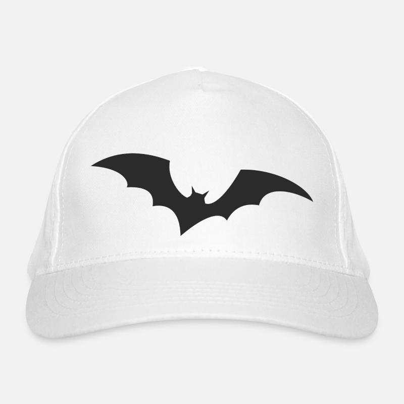 Bat Organic Baseball Cap