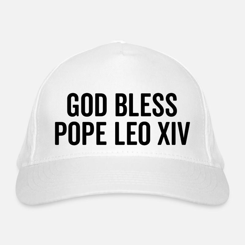 God Bless Pope Leo XIV Organic Baseball Cap